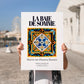 La Baie de Somme, France – Travel Poster, no-text version framed in wood