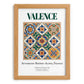 Valence, France – Global Wall Art, set in oak frame