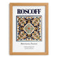 Roscoff, France – Travel Print, set in oak frame