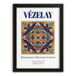 Vézelay, France – Travel Wall Art, in sleek black frame
