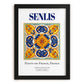 Senlis, France – Global Wall Art, in sleek black frame