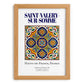 Saint-Valery-sur-Somme, France – Cultural Heritage Wall Art, set in oak frame