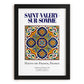 Saint-Valery-sur-Somme, France – Cultural Heritage Wall Art, in sleek black frame
