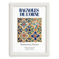 Bagnoles-de-l'Orne, France – Minimalist Travel Print, placed in minimal white frame