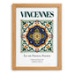 Vincennes, France – Travel Print, set in oak frame