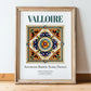 Valloire, France – Travel Print, in wooden frame leaning on the floor