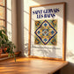 Saint-Gervais-les-Bains, France – Away From Home Poster, clean layout with no caption