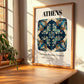 Athens, Greece – Wanderlust-Inspired Poster, clean layout with no caption
