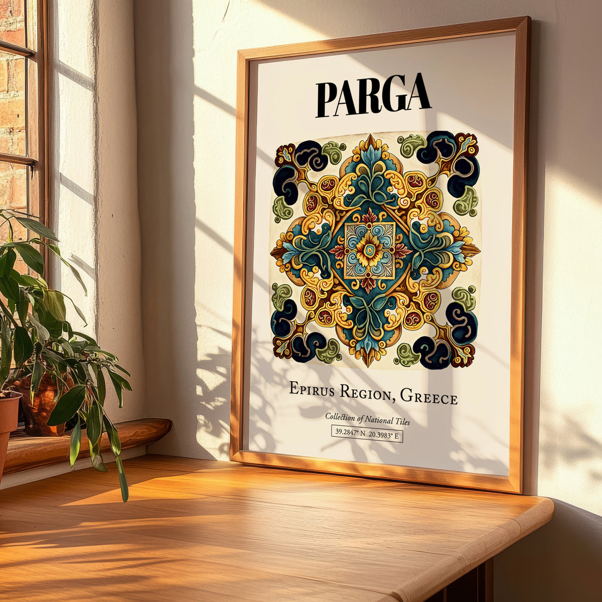 Parga, Greece – Travel Wall Decor, clean layout with no caption