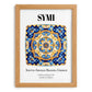 Symi, Greece – Global Wall Art, set in oak frame