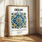 Delos, Greece – Travel Print, styled in a charming Paris street view