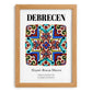 Debrecen, Hungary – Travel Poster, set in oak frame