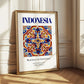Indonesia, Indonesia – Travel Memories Wall Print, styled in a charming Paris street view