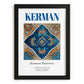 Kerman, Iran – National Pride Wall Decor, in sleek black frame