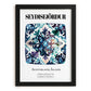 Seyðisfjörður, Iceland – Travel Poster, in sleek black frame