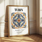Turin, Italy – Travel Wall Decor, styled in a charming Paris street view