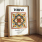 Torino, Italy – Away From Home Poster, styled in a charming Paris street view