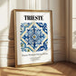 Trieste, Italy – Cultural Heritage Wall Art, styled in a charming Paris street view