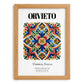 Orvieto, Italy – Country Culture Poster, set in oak frame