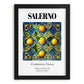 Salerno, Italy – Travel Print, in sleek black frame