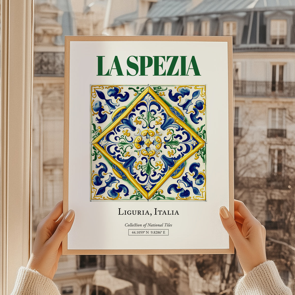La Spezia, Italy – Tourist Destination Poster