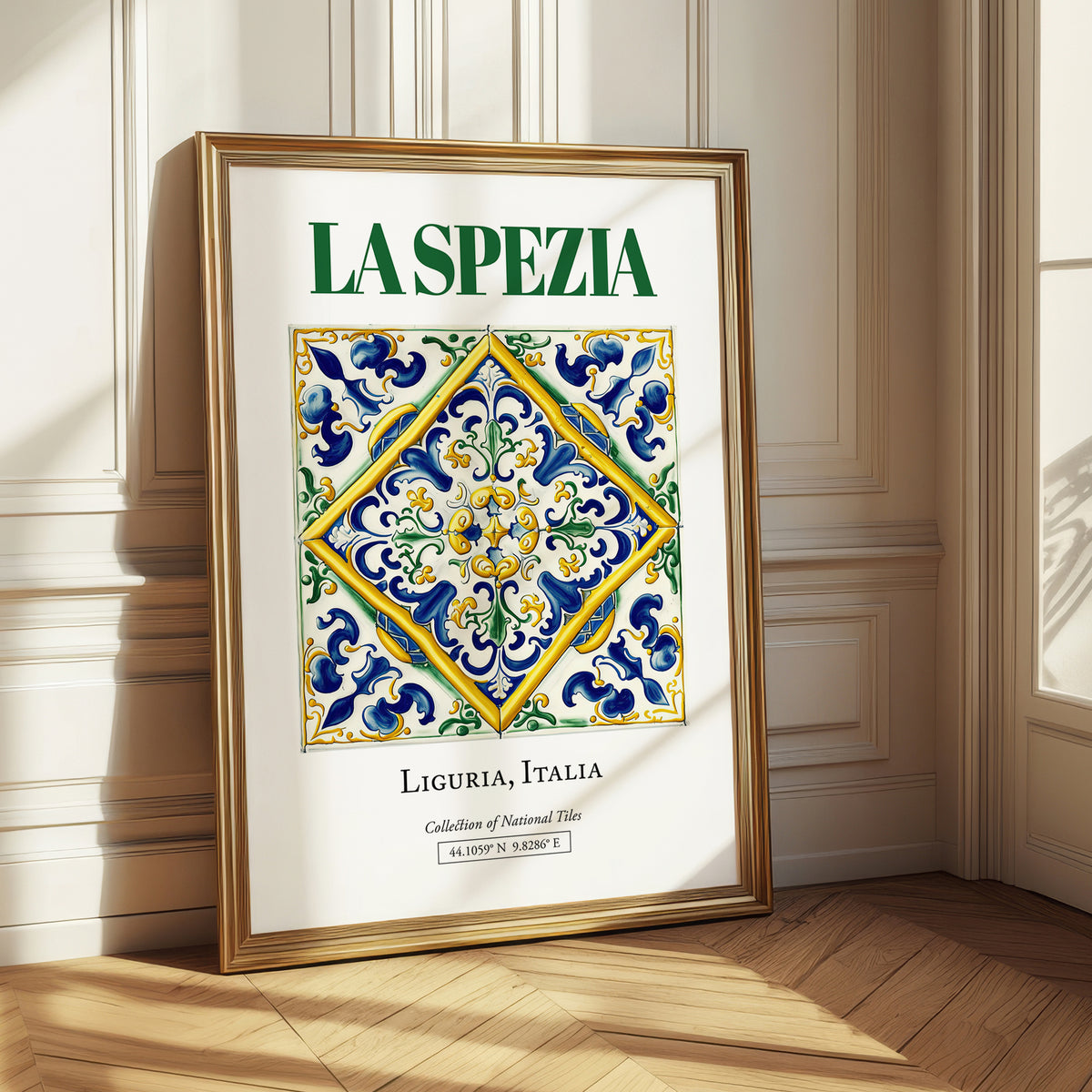 La Spezia, Italy – Tourist Destination Poster, styled in a charming Paris street view