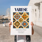 Varese, Italy – Travel Memories Wall Print, no-text version framed in wood