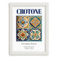 Crotone, Italy – Travel Print, placed in minimal white frame
