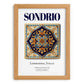 Sondrio, Italy – Travel Poster, set in oak frame