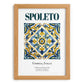 Spoleto, Italy – Away From Home Poster, set in oak frame