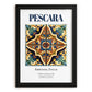 Pescara, Italy – Travel Print, in sleek black frame