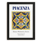 Piacenza, Italy – Travel Wall Art, in sleek black frame