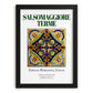 Salsomaggiore Terme, Italy – Architectural Travel Art, in sleek black frame