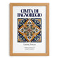 Civita di Bagnoregio, Italy – Travel Print, set in oak frame