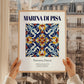 Marina di Pisa, Italy – Tourist Destination Poster