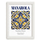 Manarola, Italy – Travel Wall Decor, placed in minimal white frame
