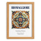 Riomaggiore, Italy – Travel Poster, set in oak frame