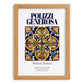 Polizzi Generosa, Italy – Travel Poster, set in oak frame
