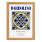 Bardolino, Italy – Vintage Travel Poster, set in oak frame