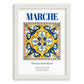 Marche, Italy – Travel Wall Decor, placed in minimal white frame