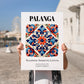 Palanga, Lithuania – Travel Wall Art, no-text version framed in wood