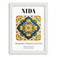 Nida, Lithuania – Wanderlust-Inspired Poster, placed in minimal white frame