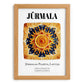 Jūrmala, Latvia – Travel Print, set in oak frame