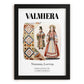 Valmiera, Latvia – Global Cities Wall Print, in sleek black frame