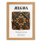 Jelgava, Latvia – Travel Wall Decor, set in oak frame