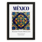 México, Mexico – Wanderlust-Inspired Poster, in sleek black frame
