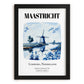 Maastricht, Netherlands – Travel Poster, in sleek black frame