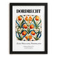 Dordrecht, Netherlands – Global Cities Wall Print, in sleek black frame