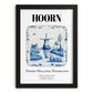 Hoorn, Netherlands – Travel Print, in sleek black frame