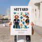 Sittard, Netherlands – National Pride Wall Decor, no-text version framed in wood